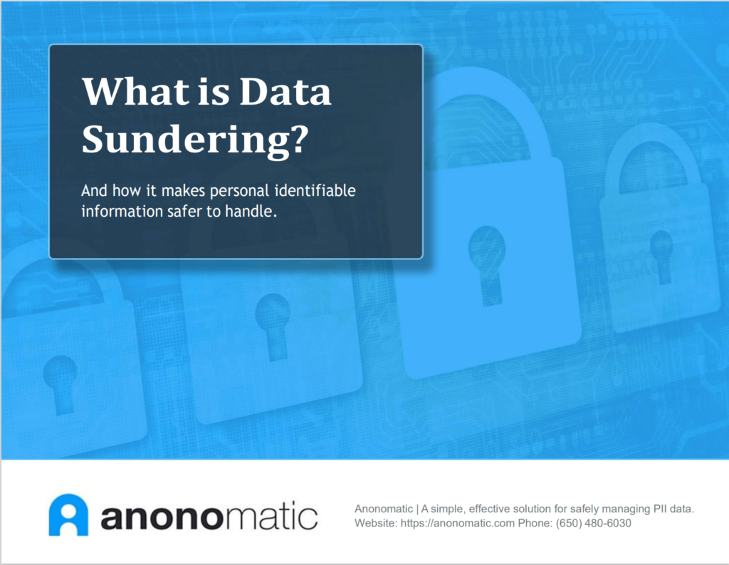 What is Data Sundering?